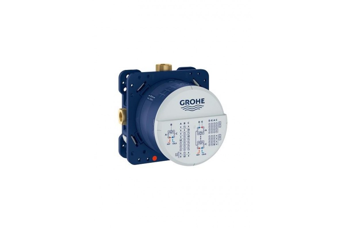 Ws 119699 5. Скрытая часть смесителя Grohe rapido Smartbox 35600000 схема подключение.