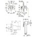 Готовый комплект для гигиенического душа GROHE BauEdge 124898