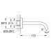 Излив Grohe Allure 13264000 настенный, с сияющим хромированным покрытием Grohe StarLight