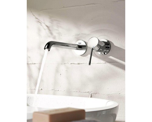 Внешняя часть смесителя для раковины GROHE Essence скрытого монтажа, на 2 отверстия, M-Size, хром (29192001)