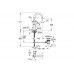 Смеситель для раковины GROHE BauEdge, L-size, хром (23760001)