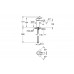 Смеситель для раковины GROHE BauLoop, M-size, хром (23917001)