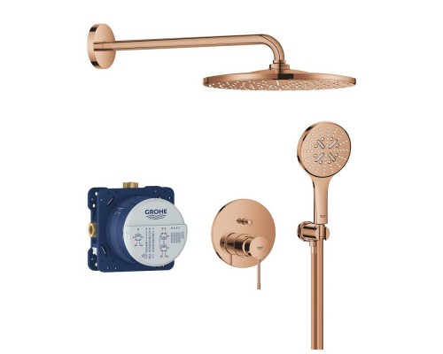 Душевая система GROHE Essence скрытого монтажа со смесителем, хром 25287000