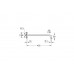 Душевой кронштейн 26145000 GROHE Rainshower 422 мм, хром