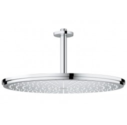 Верхний душ с душевым кронштейном GROHE Rainshower, диаметр 400 мм, хром 26256000