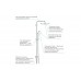 Душевая система GROHE Tempesta Cosmopolitan System 250 с переключателем потоков, хром (26675000)