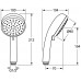 Ручной душ Grohe Tempesta Cosmopolitan 27572002 (3 режима)