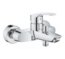Смеситель для ванны GROHE Eurosmart New (33300003) хром GROHE SilkMove керамический картридж 35 мм Смеситель для ванны GROHE Eurosmart New (33300003) хром GROHE SilkMove керамический картридж 35 мм