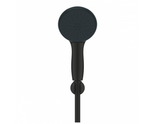 Смеситель для ванны Grohe Eurosmart 333002433+261642433 с душевым гарнитуром (лейка, держатель, шланг) черный матовый