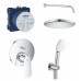 Grohe Встраиваемые душевые системы для душа хром Набор 1