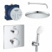 Grohe Встраиваемые душевые системы для душа с термостатом, хром Набор 3