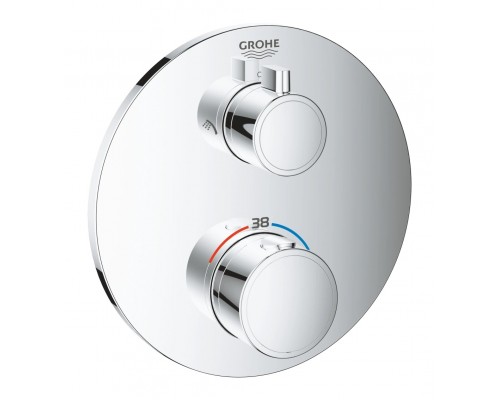 Grohe Встраиваемые душевые системы для душа с термостатом, хром Набор 2