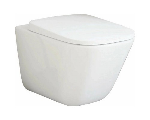 Унитаз подвесной Roca Gap Clean Rim 35x54, безободковый, с крышкой SoftClose (РФ)