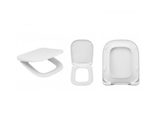 Унитаз подвесной Roca Gap Clean Rim 35x54, безободковый, с крышкой SoftClose (РФ)