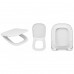 Унитаз подвесной Roca Gap Clean Rim 35x54, безободковый, с крышкой SoftClose (РФ)