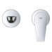 Смеситель для раковины GROHE BauEdge скрытого монтажа на 2 отверстия, в комплекте с монтажной частью, хром (20474001) NEW