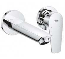 Смеситель для раковины GROHE BauEdge скрытого монтажа на 2 отверстия, в комплекте с монтажной частью, хром (20474001) NEW