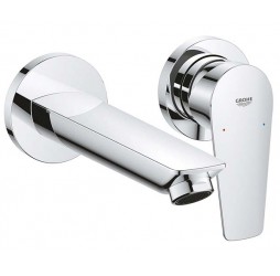 Смеситель для раковины GROHE BauEdge скрытого монтажа на 2 отверстия, в комплекте с монтажной частью, хром (20474001) NEW