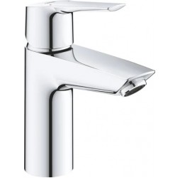 Смеситель для раковины GROHE QuickFix Start однорычажный с нажимным донным клапаном, S-Size, хром (23550002)
