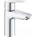 Смеситель для раковины GROHE QuickFix Start однорычажный с нажимным донным клапаном, S-Size, хром (23550002)