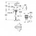 Смеситель 23324003 для умывальника Grohe Eurosmart New