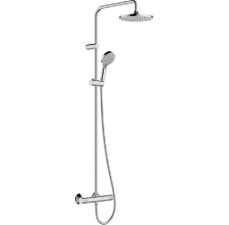Душевая система с термостатом Hansgrohe Vernis Blend Showerpipe 200, хром, 26276000