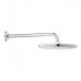 Верхний душ GROHE Tempesta 250 с душевым кронштейном 380 мм, 1 режим струи, хром (26668000)