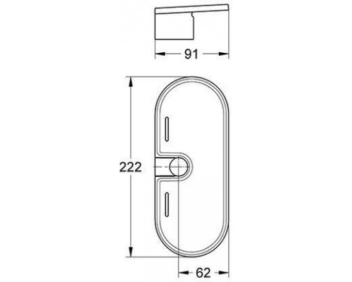 Полочка Grohe New Tempesta 27596000