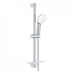 Душевой гарнитур GROHE Tempesta 110, 2 режим струи, душевая штанга 600 мм, 16.6 л/мин, хром (27926003)