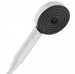 Ручной душ Hansgrohe Pulsify Relaxation 105, 3j, EcoSmart, матовый белый, 24111700