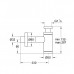 Сифон для умывальника Grohe 1 1/4, черный (29509KF0)