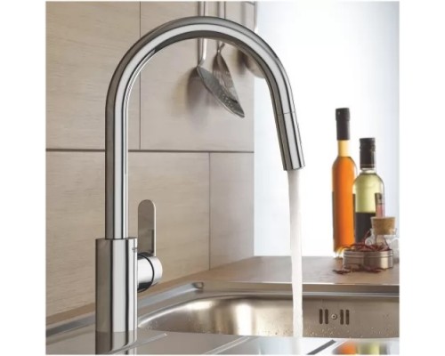 Смеситель кухонный Grohe Get хром 31484001