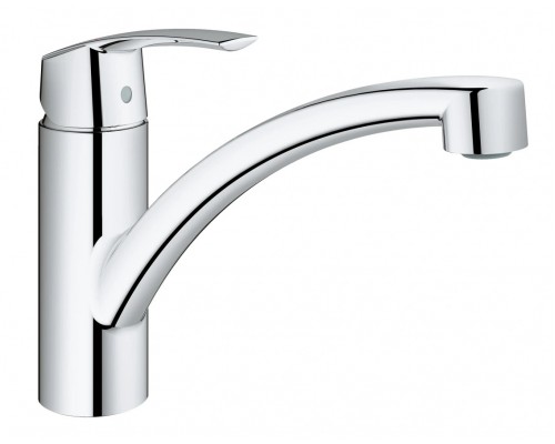Смеситель для кухонной мойки GROHE Start, низкий излив, хром (32441001/32441002)