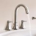 Смеситель для раковины GROHE Grandera на 3 отверстия, с донным клапаном и высоким изливом, хром (20389000)
