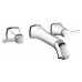 Внешняя часть смесителя для раковины GROHE Grandera на 3 отверстия (вынос 234 мм), хром (20415000)