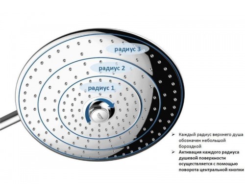 Душевая система Grohe Euphoria Concetto 260 23061002 со смесителем для душа