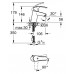 Смеситель для умывальника Grohe Eurosmart 23372002