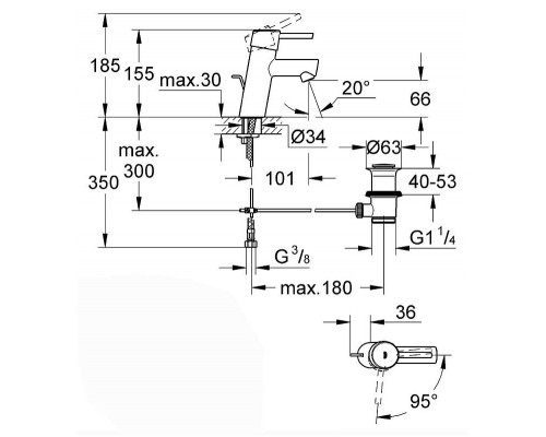 Смеситель кухонный Grohe Concetto 2338010E
