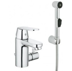 Смеситель для раковины Grohe Eurosmart Cosmopolitan 23433000, с гигиеническим душем, хром