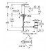 Смеситель для умывальника Grohe Essence New S-Size 23589GL1 (золотой)