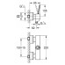 Смеситель для ванны и душа Grohe Eurocube Joy 23665000