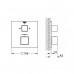 Термостат на 2 потребителя GROHE Grohtherm Cube 24155000