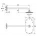 Верхний душ Grohe Rainshower Veris 26170000