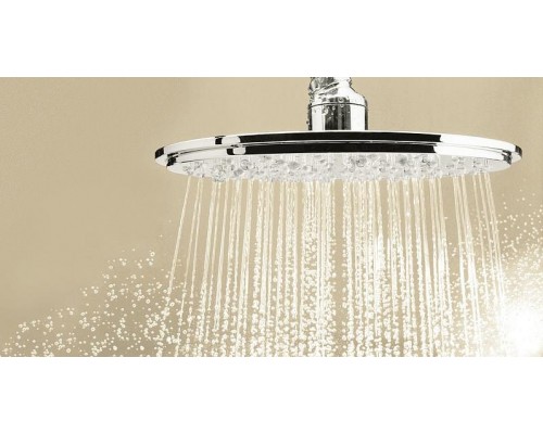 Верхний душ с душевым кронштейном GROHE Rainshower Cosmopolitan, диаметр 210 мм, хром (26171000)