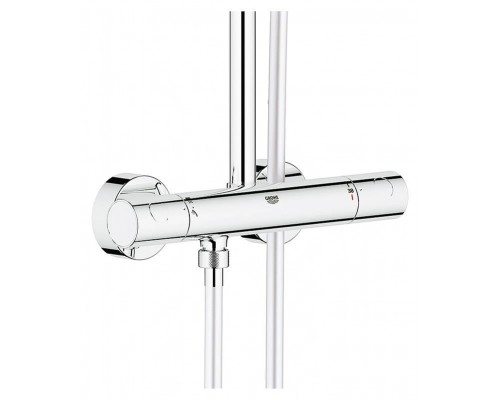Душевая система с термостатом для настенного монтажа, GROHE Euphoria System 230, хром, (26187000)