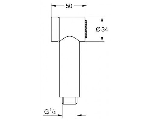Гигиенический душ Grohe Sena Trigger Spray 35 26328000