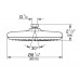 Верхний душ GROHE Tempesta 210, расход 6.8 л/мин, никель матовый (26409EN0)