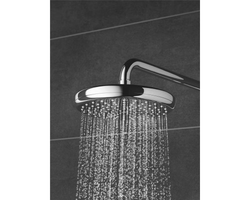 Верхний душ Grohe Tempesta 210 26412000/26411000 с горизонтальным кронштейном