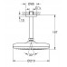 Верхний душ Grohe Tempesta 210 26414000/26413000 с потолочным кронштейном