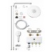 Душевая система с термостатом для настенного монтажа, GROHE Euphoria SmartControl 310 DUO, белая луна, (26507LS0)